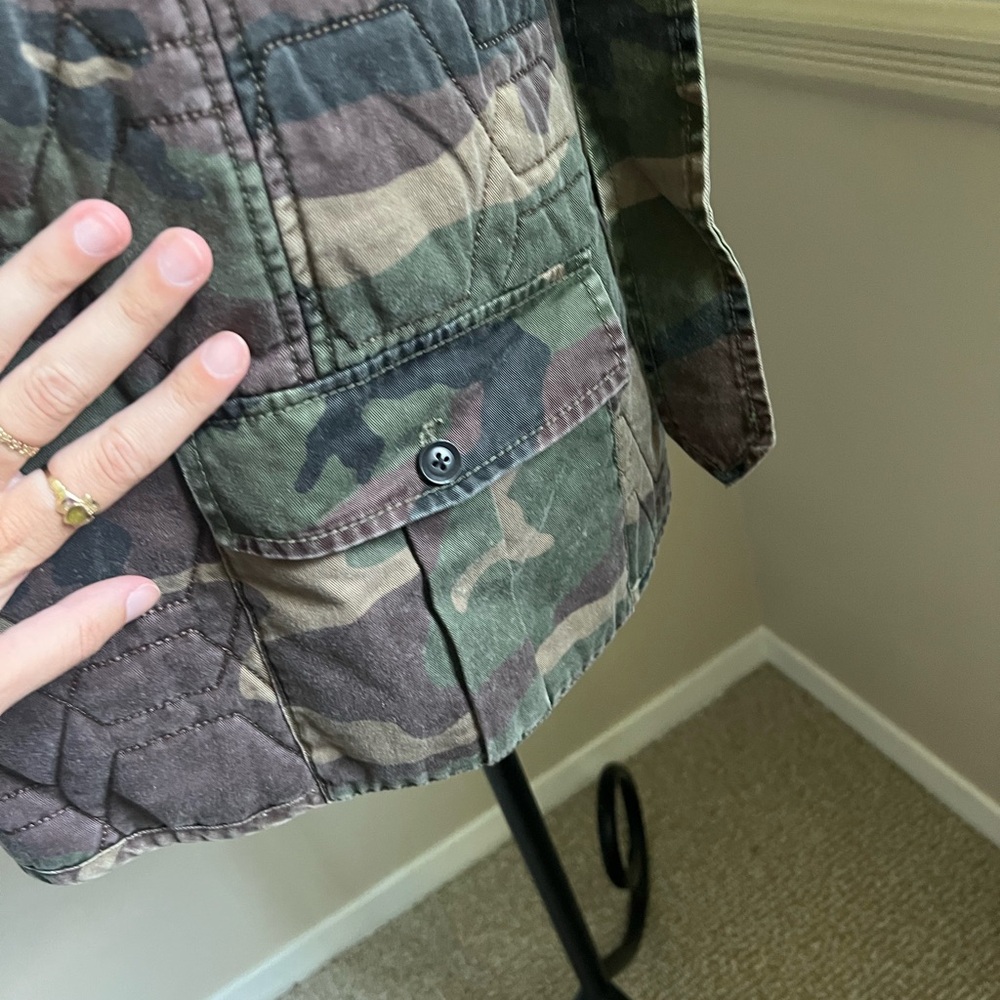 Marissa Webb Katrina Quilted Woodland Camo Mini‎ Skirt - Picture 11 of 16